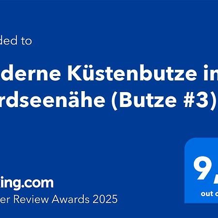 Moderne Kuestenbutze In Nordseenaehe Mildstedt 外观 照片