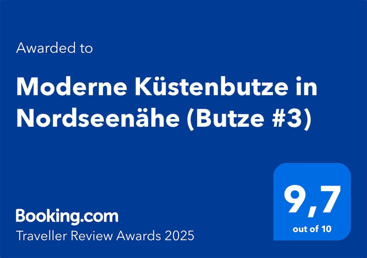 Moderne Kuestenbutze In Nordseenaehe Mildstedt 外观 照片